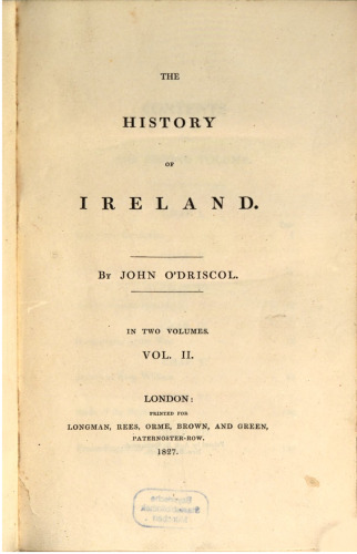 The History of Ireland