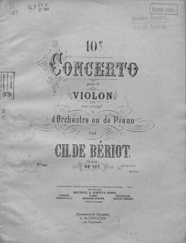 Concert in A-moll