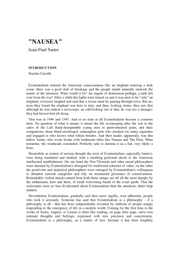 Nausea