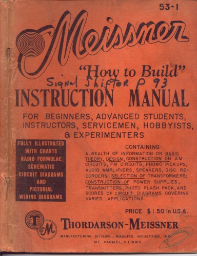 Meissner How To Build Manual