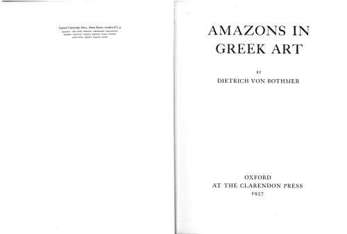 Amazons in Greek Art