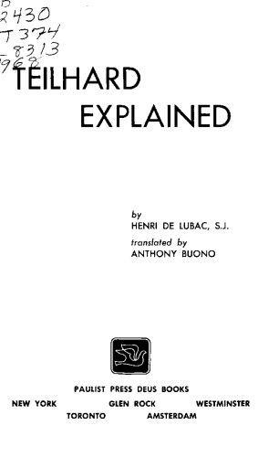 Teilhard explained