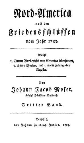 Nord-America nach den Friedensschlüssen vom Jahr 1783