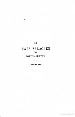 Die Sprache der K'e'kchi-Indianer