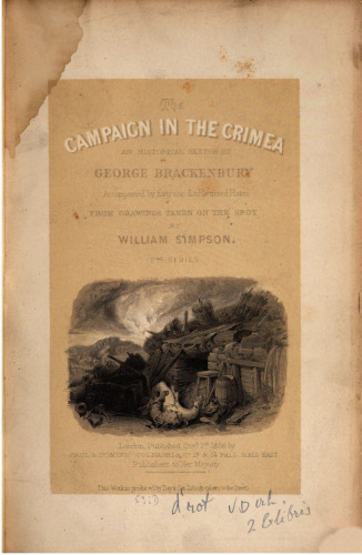The Campaign in the Crimea: An Historical Sketch
