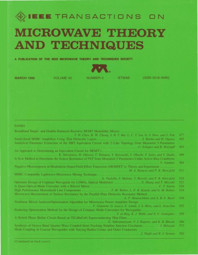 IEEE MTT-V043-I03 (1995-03)
