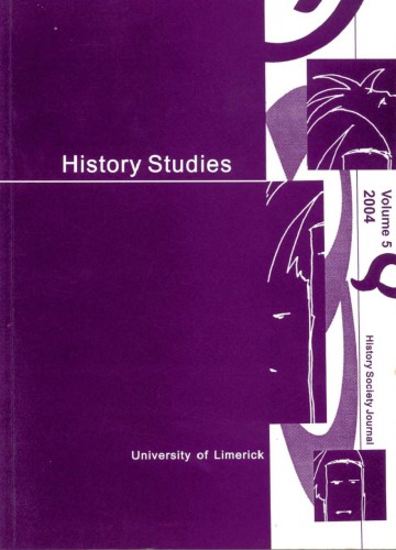 History Studies : University of Limerick History Society Journal