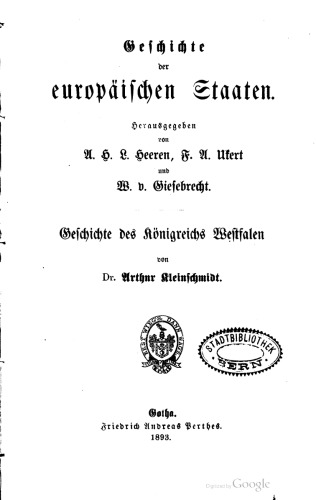 Geschichte des Königreichs Westfalen