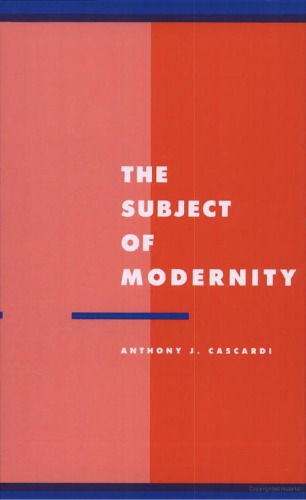 The Subject of Modernity