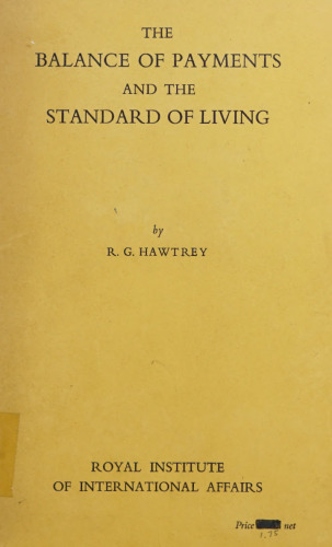 The Balance of Payments and the Standard of Living