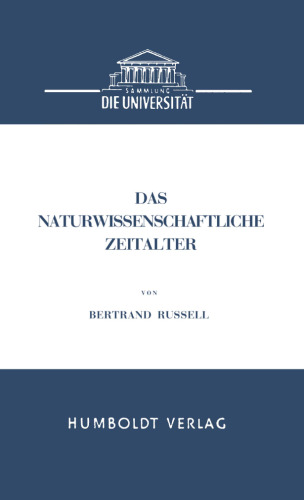 Das Naturwissenschaftliche Zeitalter