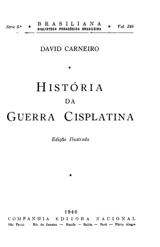 historia da guerra cisplatina