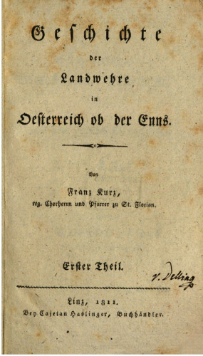 Geschichte der Landwehre in Österreich ob der Enns