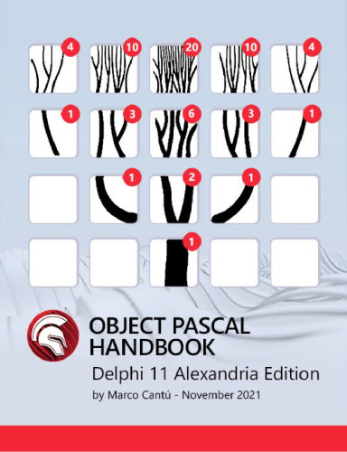 Object Pascal Handbook Delphi 11 Alexandria Edition