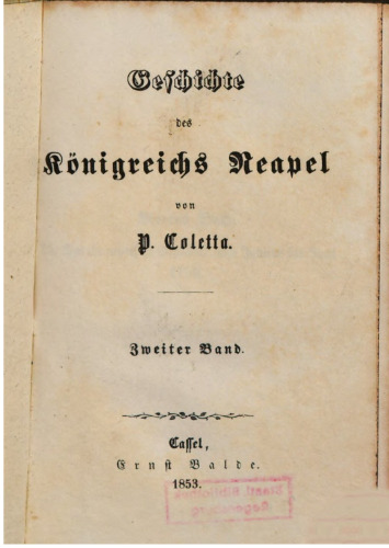Geschichte des Königreichs Neapel