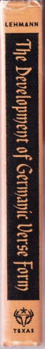 Development of Germanic Verse Form