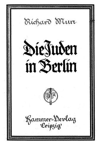 Die Juden in Berlin