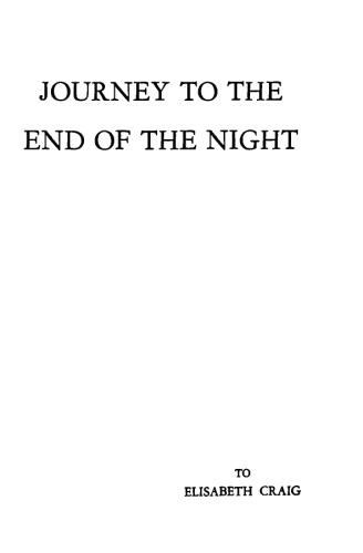 Journey to the End of the Night
