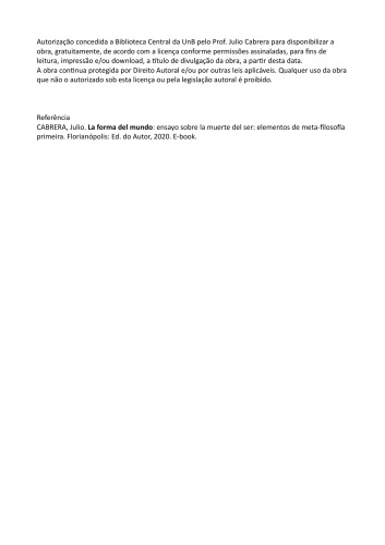 La Forma del Mundo