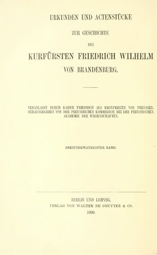 Auswärtige Acten [Akten] (Schweden)