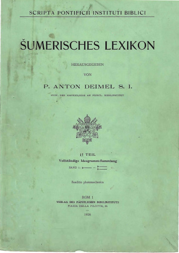 Sumerisches Lexikon