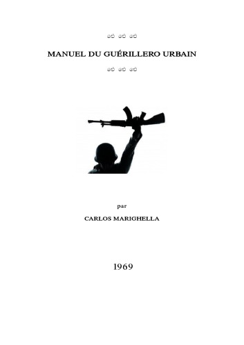 Manuel du guérillero urbain