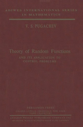 Theory of random functions and its application to control problems