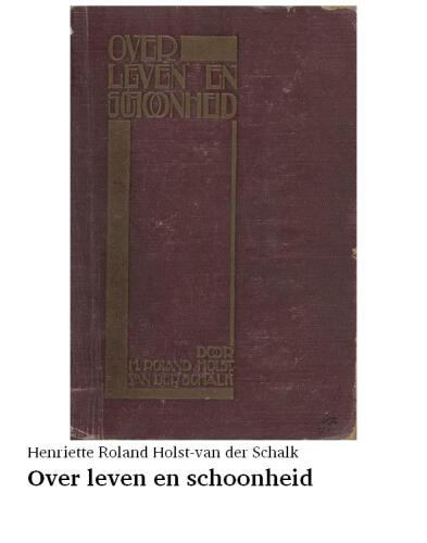Over leven en schoonheid