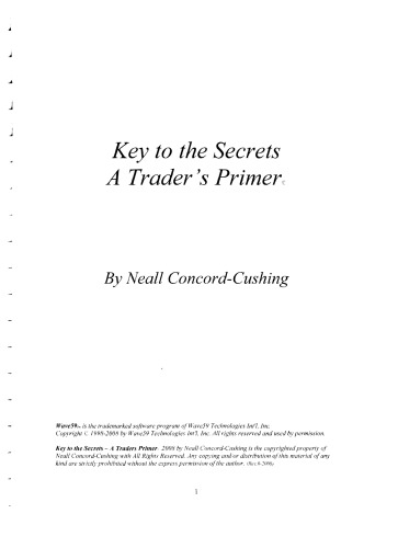 Key to the Secrets - A Traders Primer