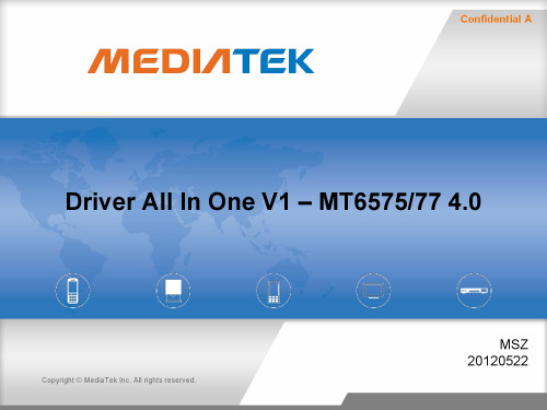MT6575/77 ICS Infrastructure (Driver All In One)