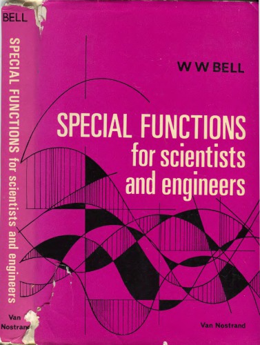 Special functions for scientists and engineers