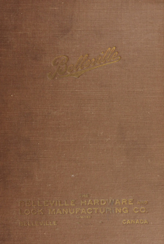 Locks and Builders Hardware Catalogue No. 4
