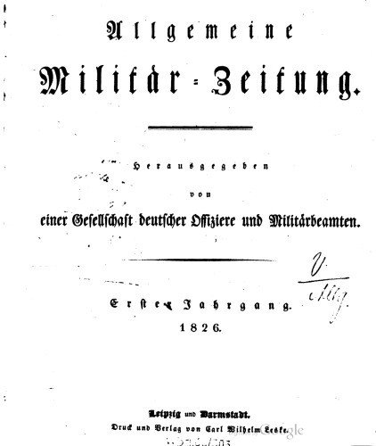 Allgemeine Militär-Zeitung