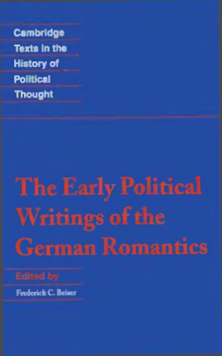 The Early Political Writings of the German Romantics