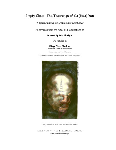 Empty Cloud, The Teachings Of Zen Master Xu Yun