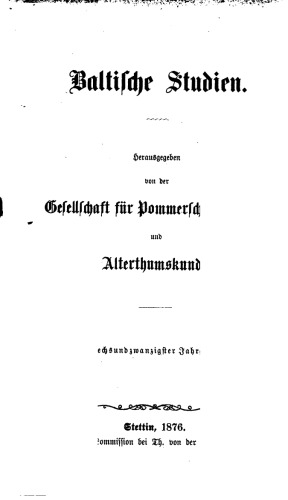 Baltische Studien