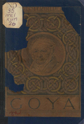 Weichers Kunstbucher №26. Die Meisterbilder von Goya