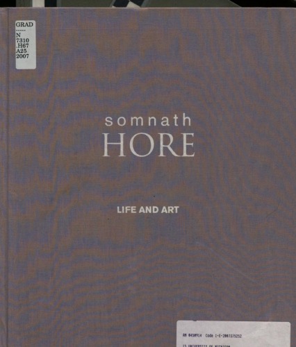 Somnath Hore : Life and Art