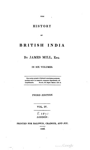 The history of British India