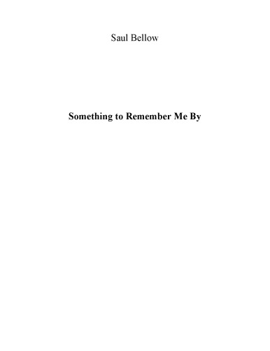 Something to Remember Me by