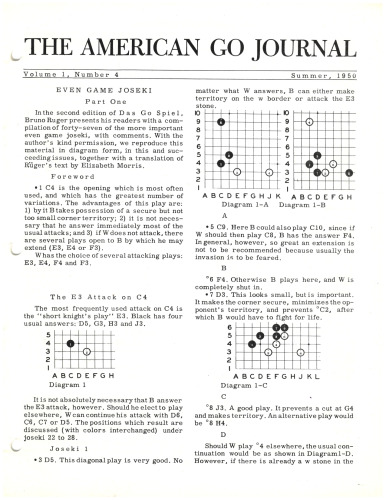 The American Go Journal