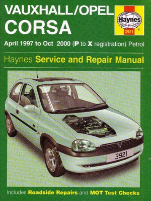 Vauxhall Opel Corsa. Service and Repair Manual