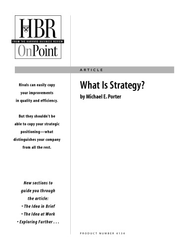 What is strategy?