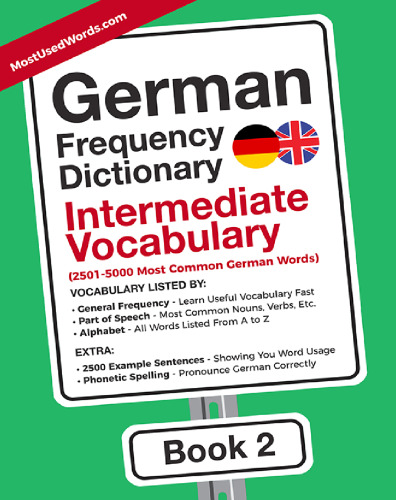 MostUsedWords.com German Frequency Dictionary - Book 2