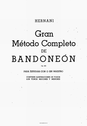 Gran método completo de Bandoneón
