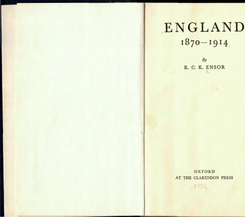 England 1870-1914