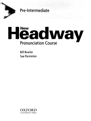 New Headway Pronunciation Course Pre-Intermediate