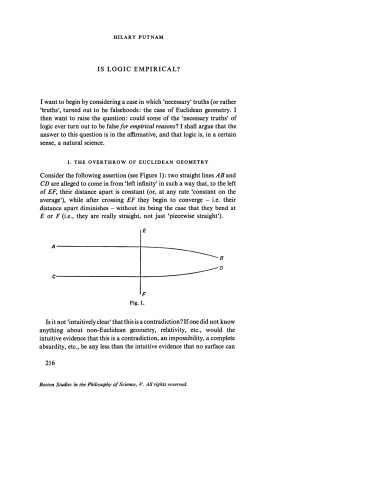 Is Logic Empirical?