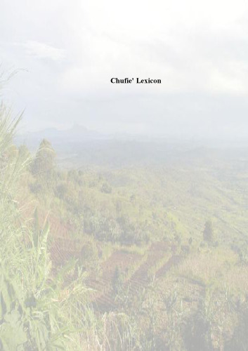 Chufie' Lexicon (Bafanji)