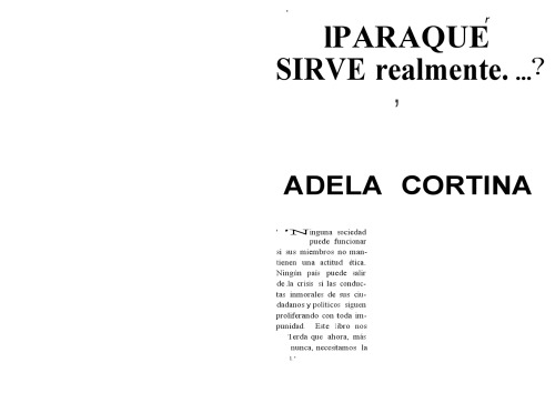 Para qué sirve realmente la ética